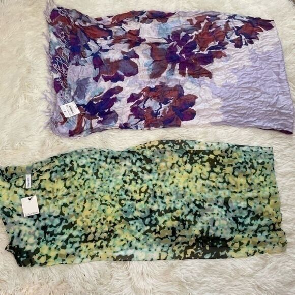 BNWT 2 piece lot scarves: Calvin Klein & Liz Claiborne - Picture 6 of 9